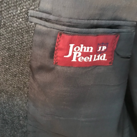 🇺🇸ALS🇺🇸 EUC Gray Twill Suit Jacket Size 46L - Picture 5 of 8